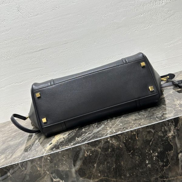 CELINE MEDIUM SMILING NEW LUGGAGE IN SUPPLE SHINY LAMBSKIN(HIGH-END GRADE)