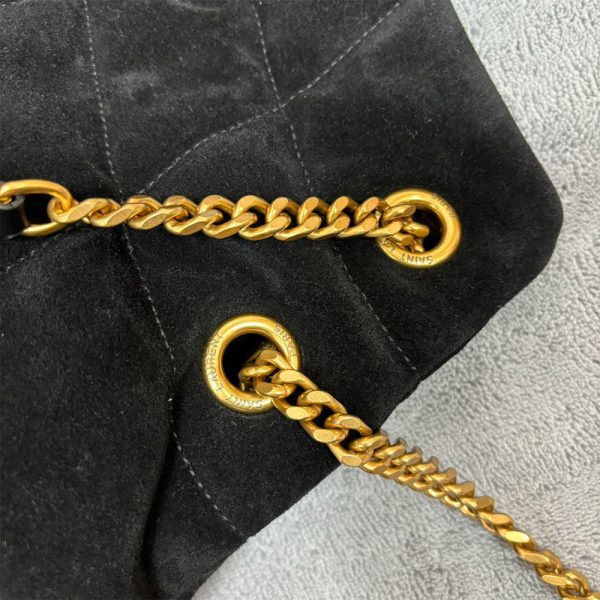 YSL PUFFER small in suede(HIGH-END GRADE)