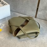 LOEWE Medium Puzzle Fold tote in shiny calfskin(HIGH-END GRADE)