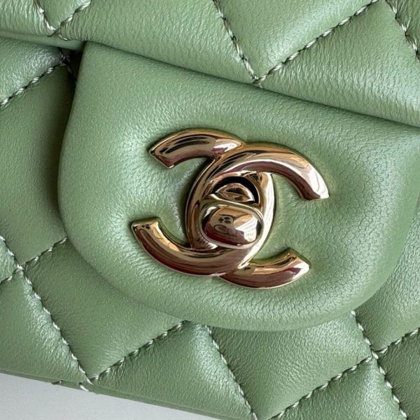 CHANEL Mini Classic Handbag With Top Handle