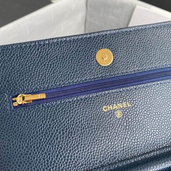 Chanel classic chain wallet