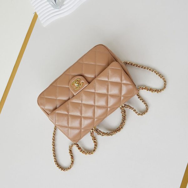 CHANEL Flap Bag with Top Handle