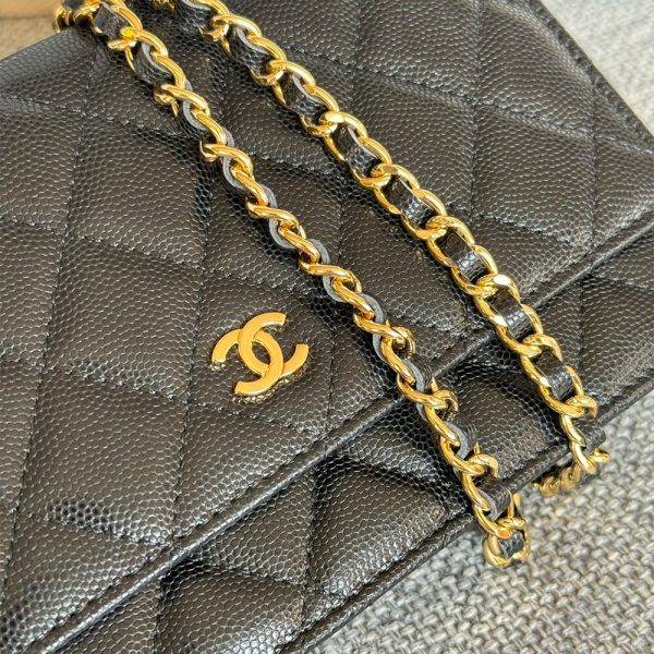 Chanel classic chain wallet