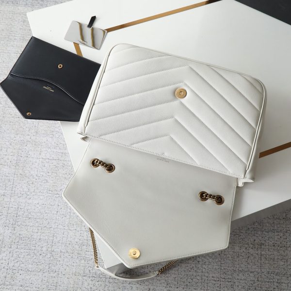 YSL LOULOU large in MATELASSE lambskin(HIGH-END GRADE)