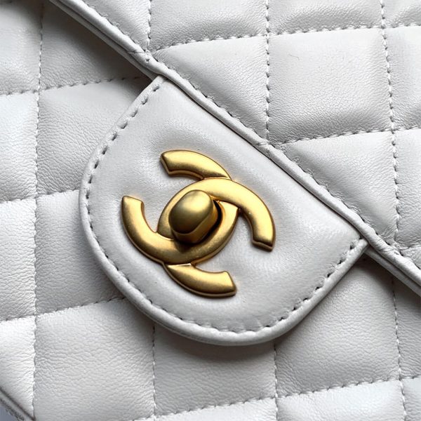 CHANEL large Flap Bag With Top Handle(high-end grade)