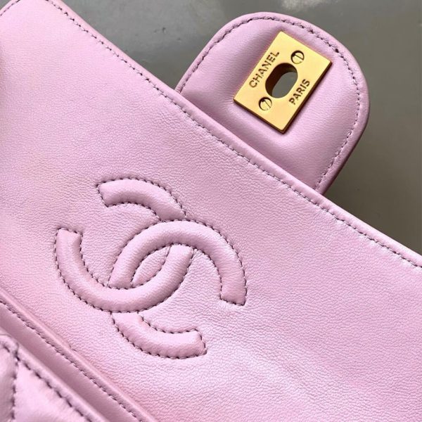 CHANEL Mini Flap Bag with Top Handle(high-end grade)