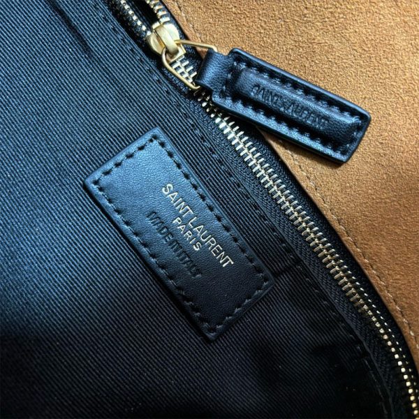 YSL PUFFER small in suede(HIGH-END GRADE)