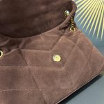 YSL PUFFER small in suede(HIGH-END GRADE)