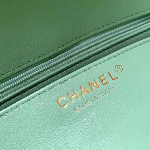 CHANEL Mini Flap Bag with Top Handle(high-end grade)