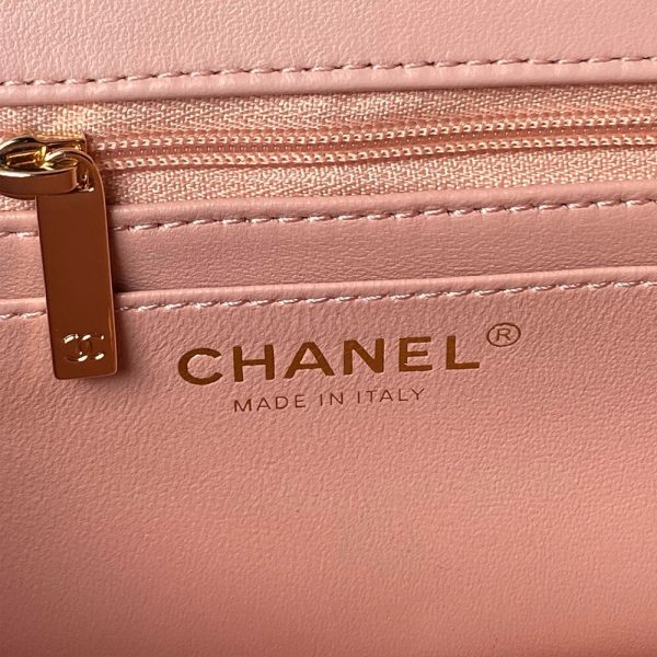 CHANEL Mini Flap Bag with Top Handle