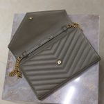 YSL cassandre chain wallet in lambskin