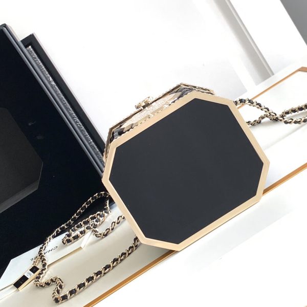 CHANEL TEA BOX MINAUDIERE(HIGH-END GRADE)