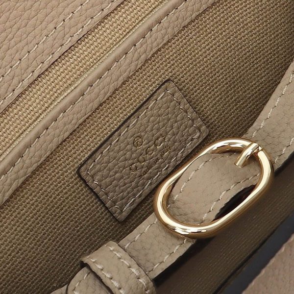 GUCCI SMALL TOTE BAG WITH HOOK CLOSURE
