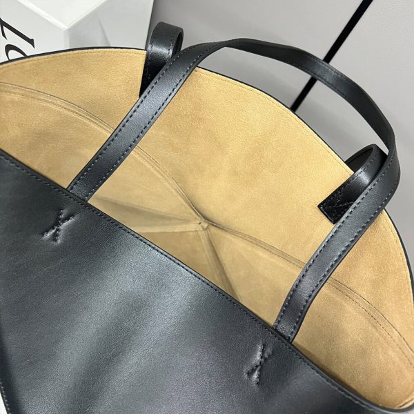 LOEWE Medium Puzzle Fold tote in shiny calfskin(HIGH-END GRADE)