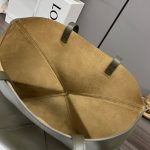 LOEWE Medium Puzzle Fold tote in shiny calfskin(HIGH-END GRADE)