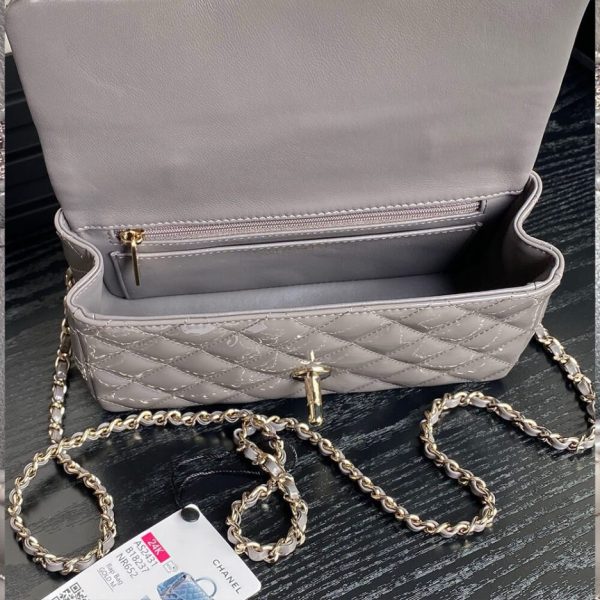 CHANEL Mini Classic Handbag With Top Handle