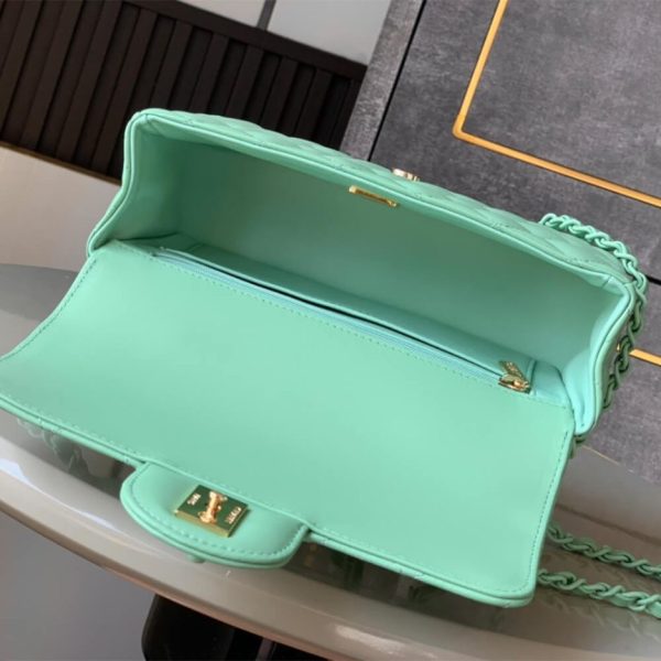 CHANEL Mini Flap Bag with Top Handle(high-end grade)