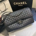 CHANEL Calfskin Quilted XXL Travel Flap Bag