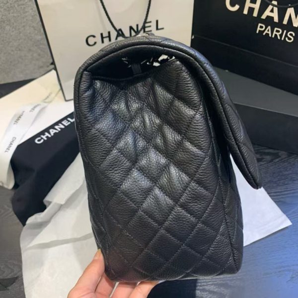 CHANEL Calfskin Quilted XXL Travel Flap Bag